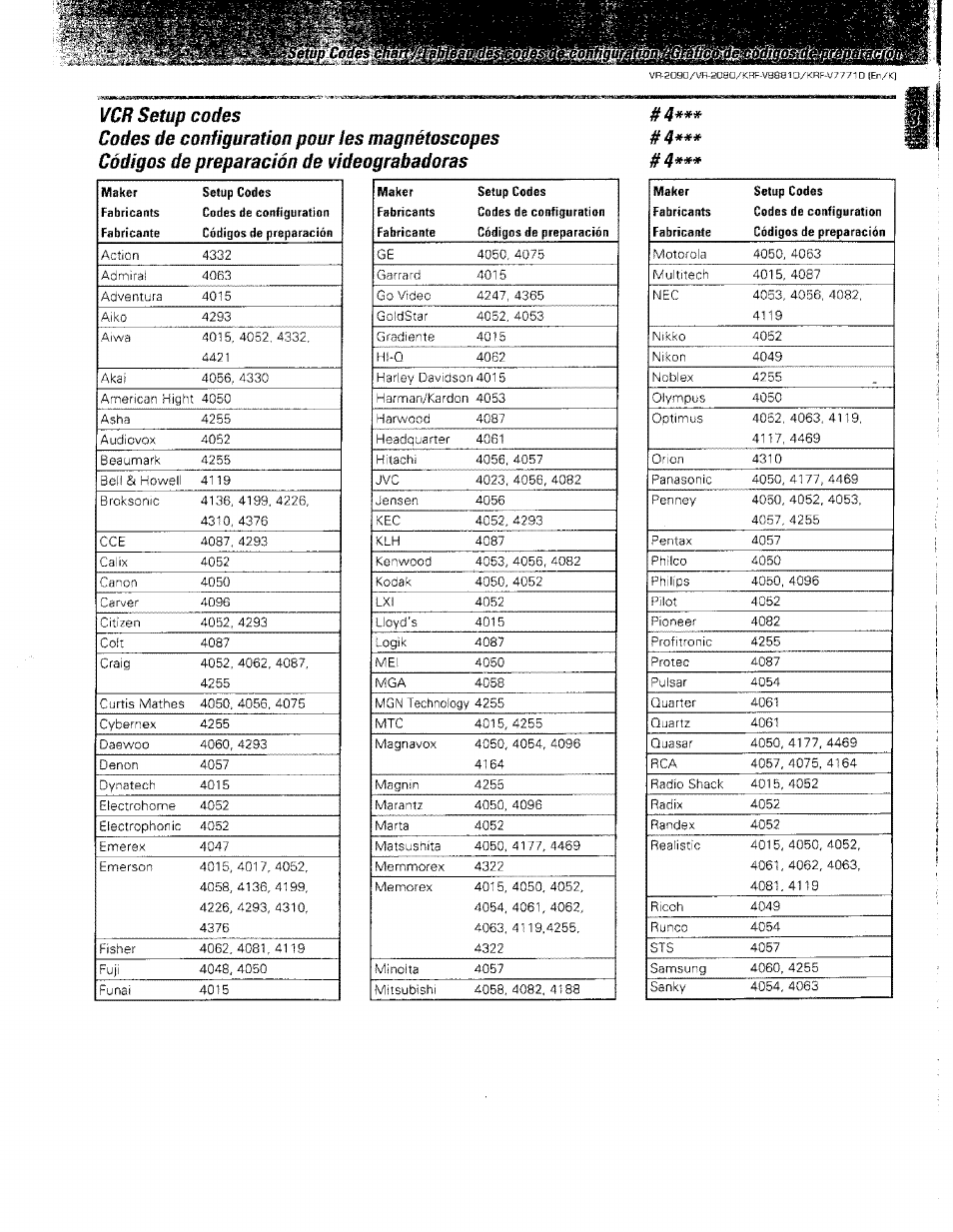 Kenwood KRF-V8881 D User Manual | Page 72 / 77