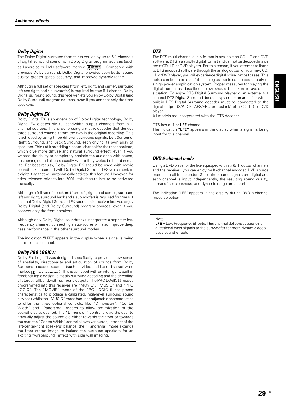 Kenwood KRF-V7070D User Manual | Page 29 / 48