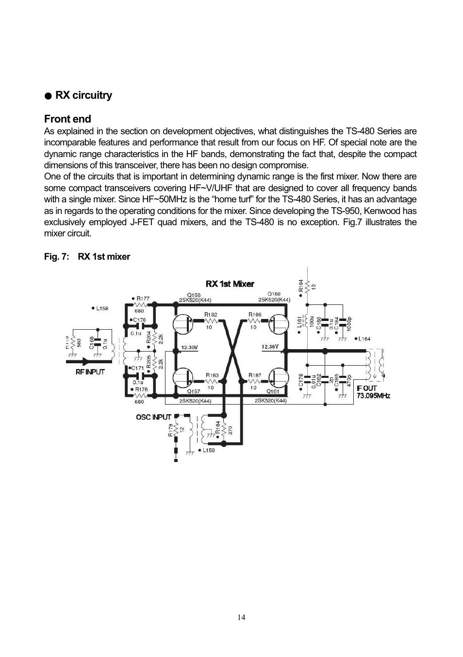 Rx circuitry | Kenwood TS-480 User Manual | Page 14 / 59