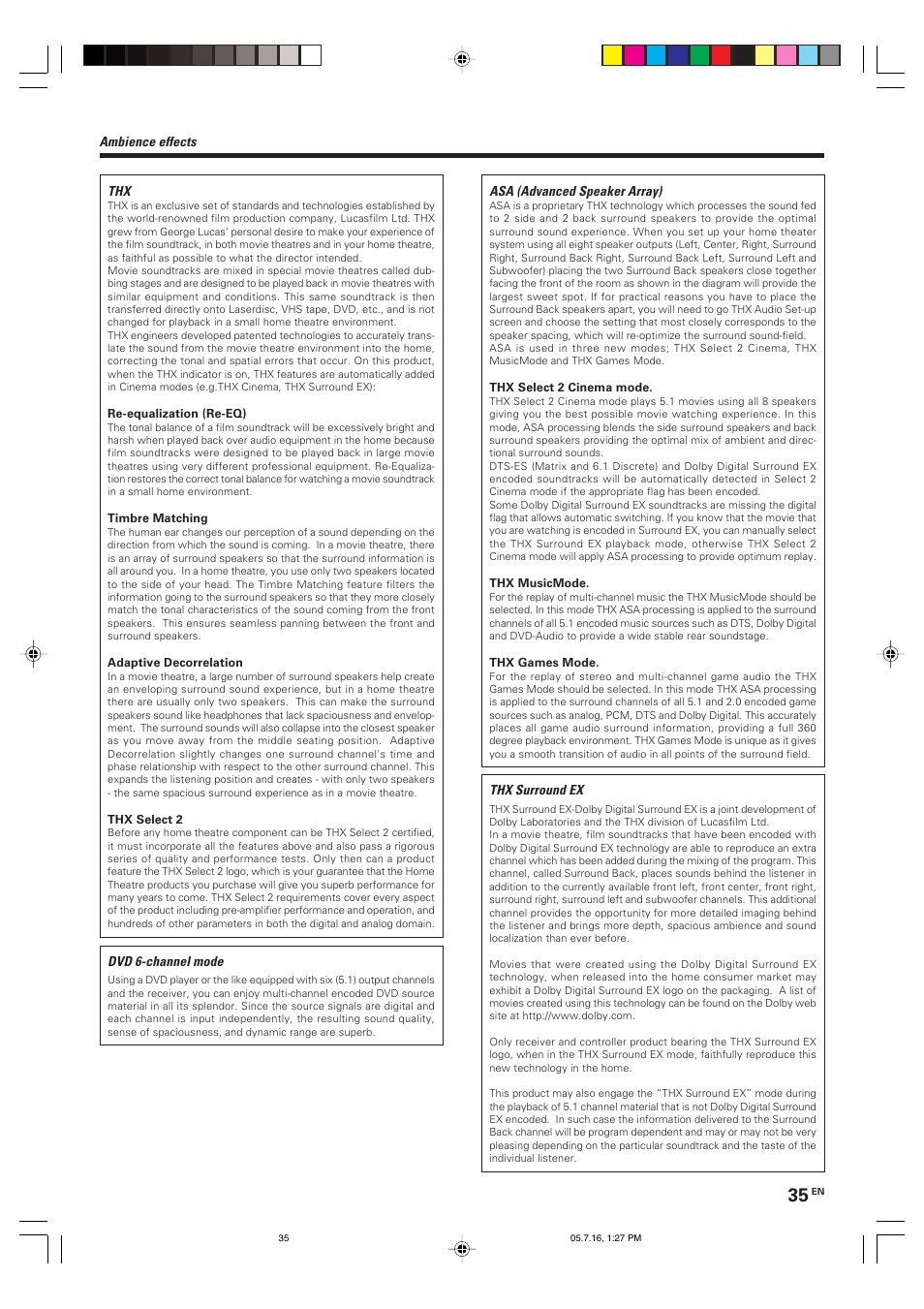 Kenwood VR-9080 User Manual | Page 35 / 56