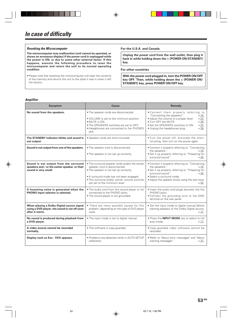 Kenwood VR-9080 User Manual | Page 53 / 56