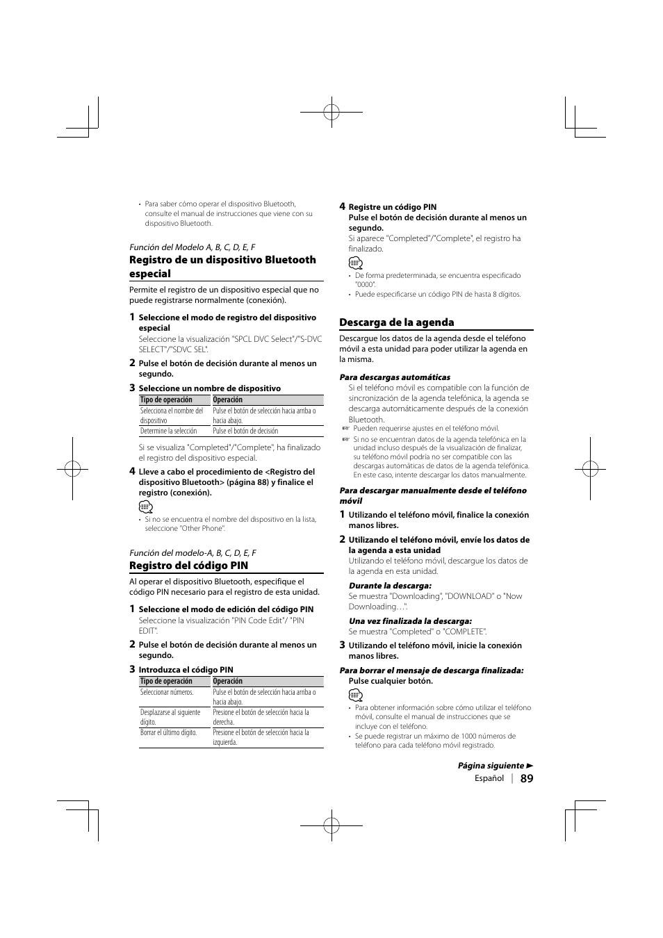 Kenwood KCA-BT300 User Manual | Page 89 / 104