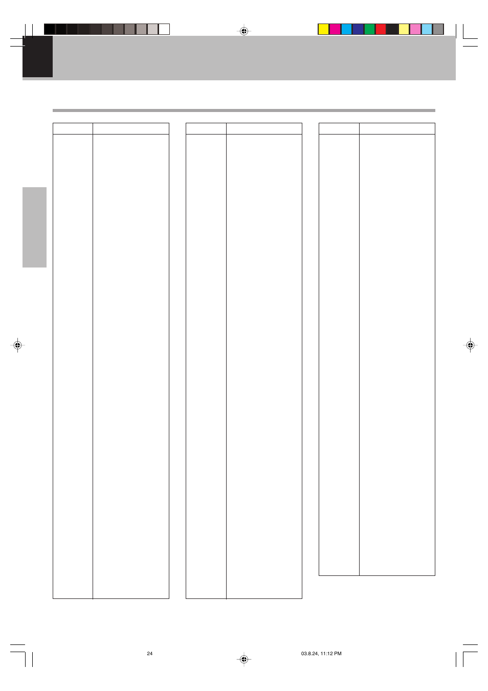 Dvd menu language code list | Kenwood DVF-S500 User Manual | Page 24 / 40