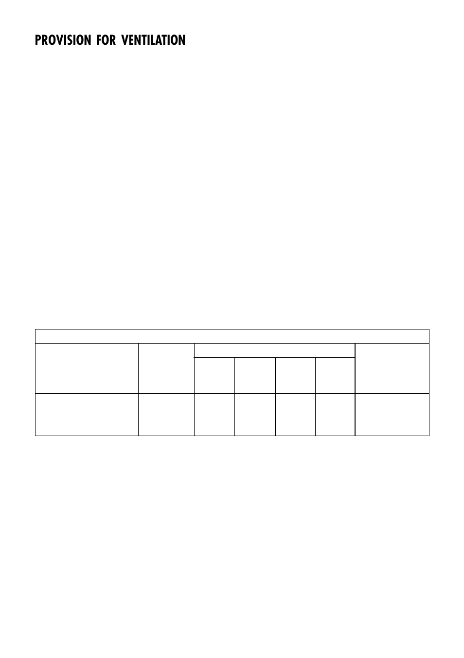 Provision for ventilation | Kenwood CK 740 User Manual | Page 38 / 48