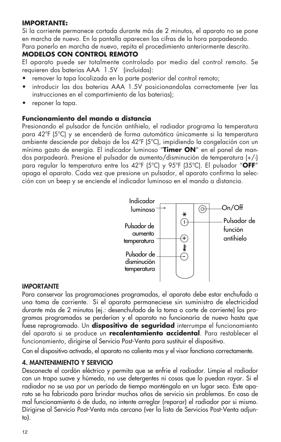Kenwood EW7507EK User Manual | Page 12 / 15