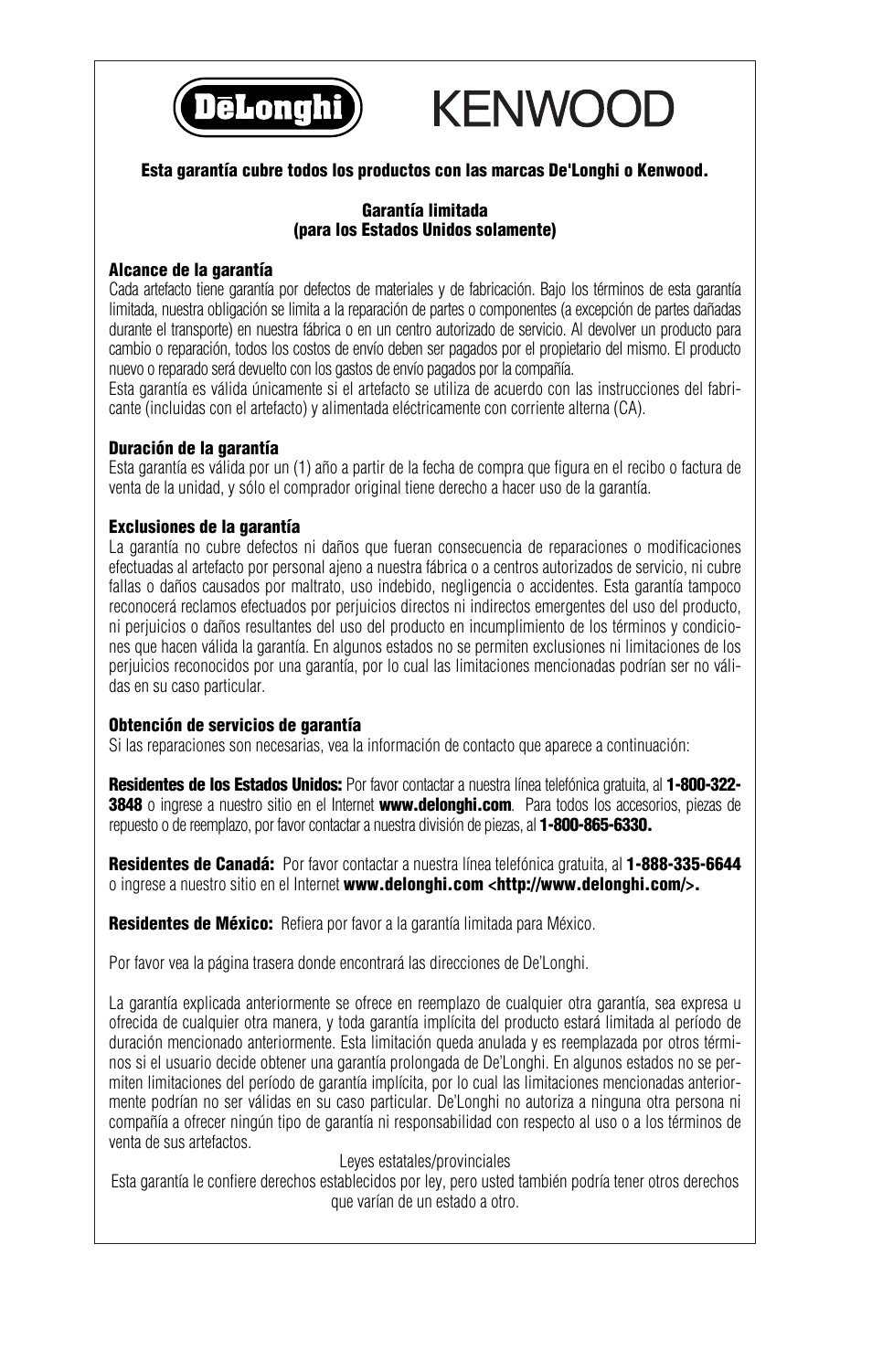 Kenwood EW7507EK User Manual | Page 14 / 15