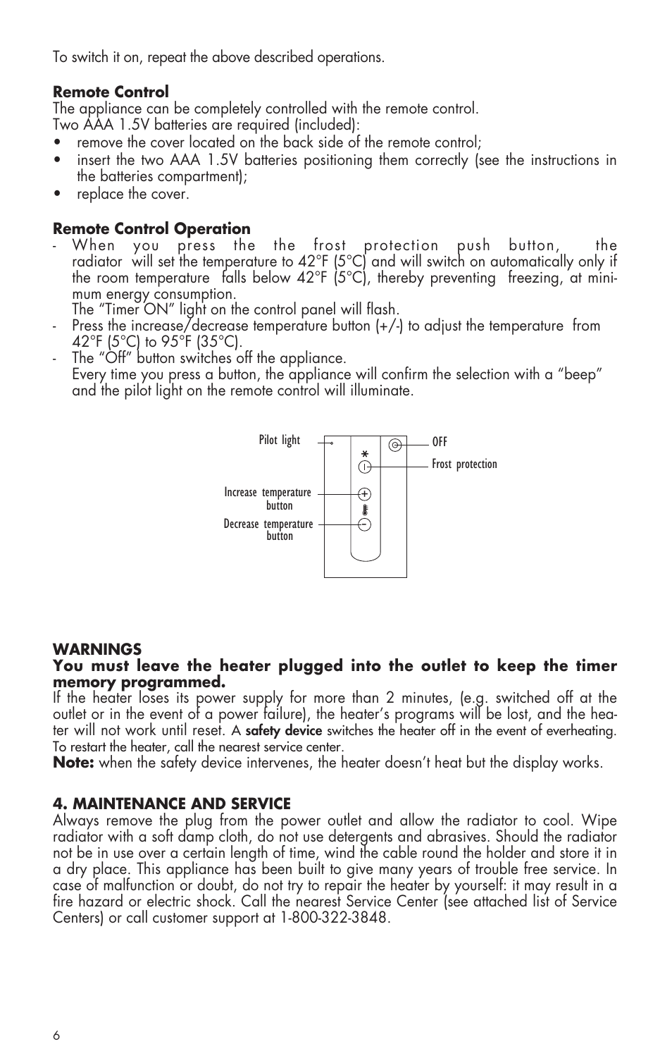 Kenwood EW7507EK User Manual | Page 6 / 15
