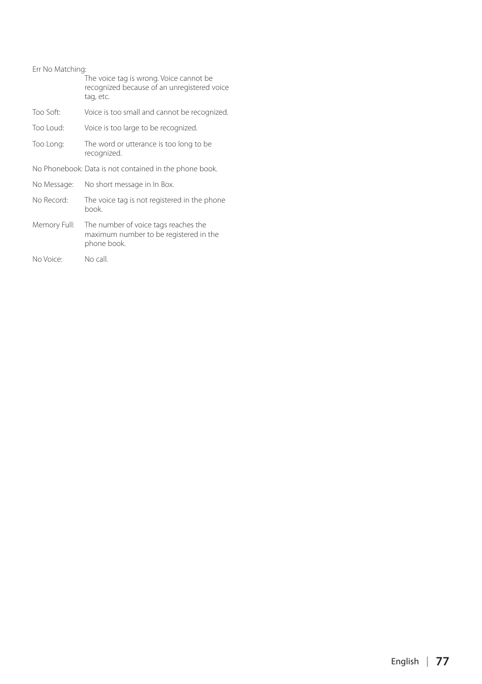 Kenwood DPX304 User Manual | Page 77 / 79