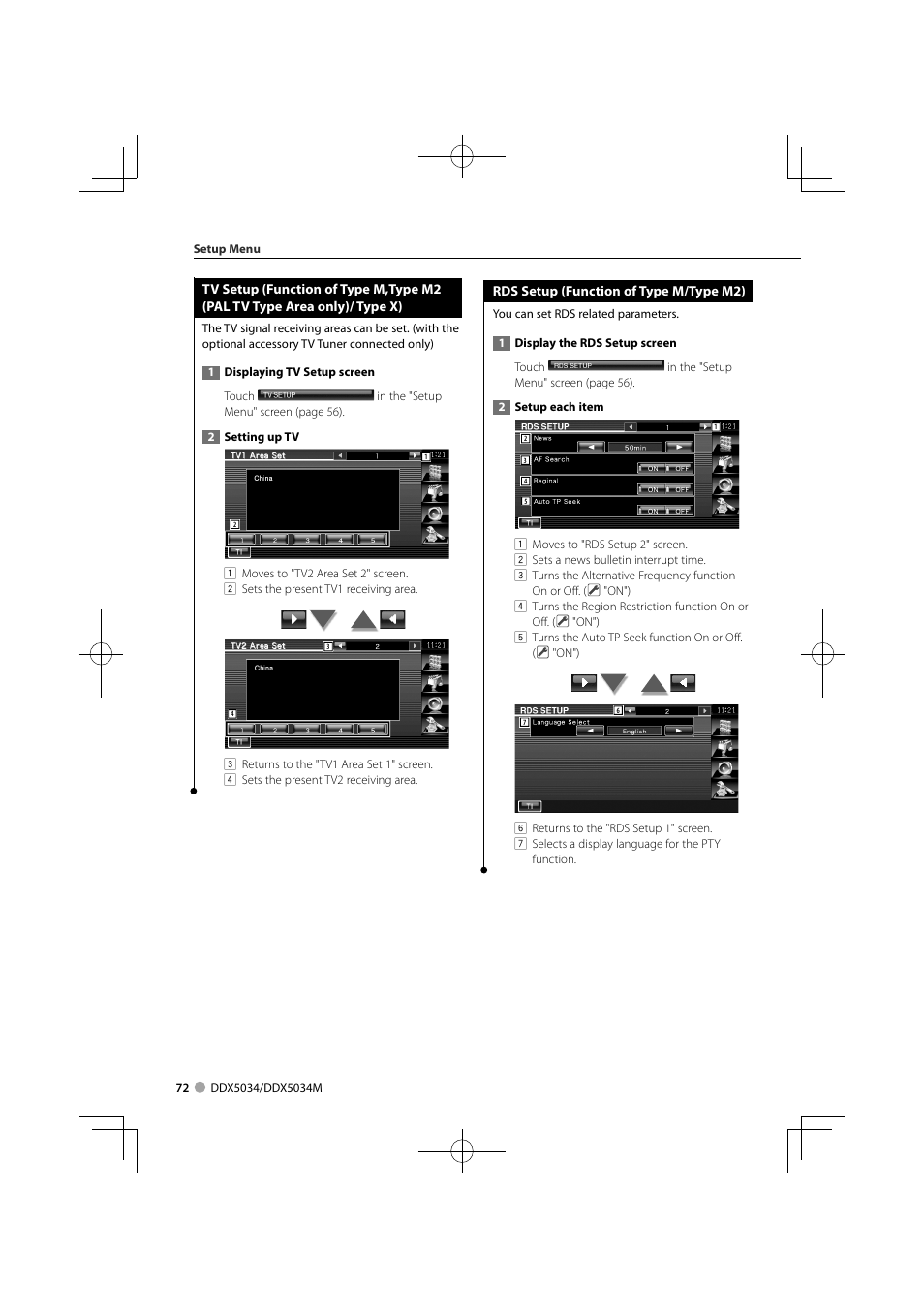 Kenwood DDX5034M User Manual | Page 72 / 92