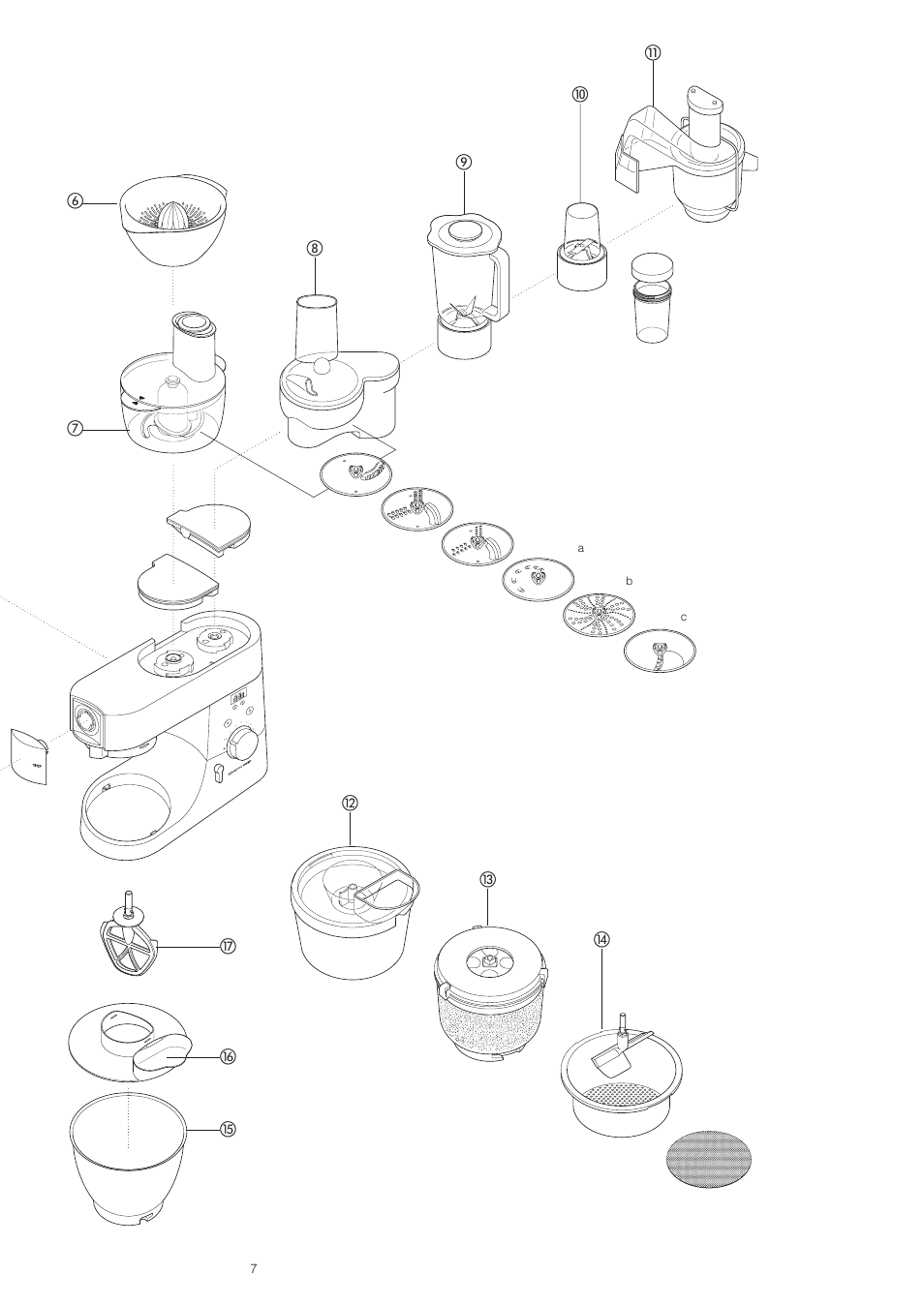 ቱቲ ታ | Kenwood MAJOR KM040 User Manual | Page 8 / 12