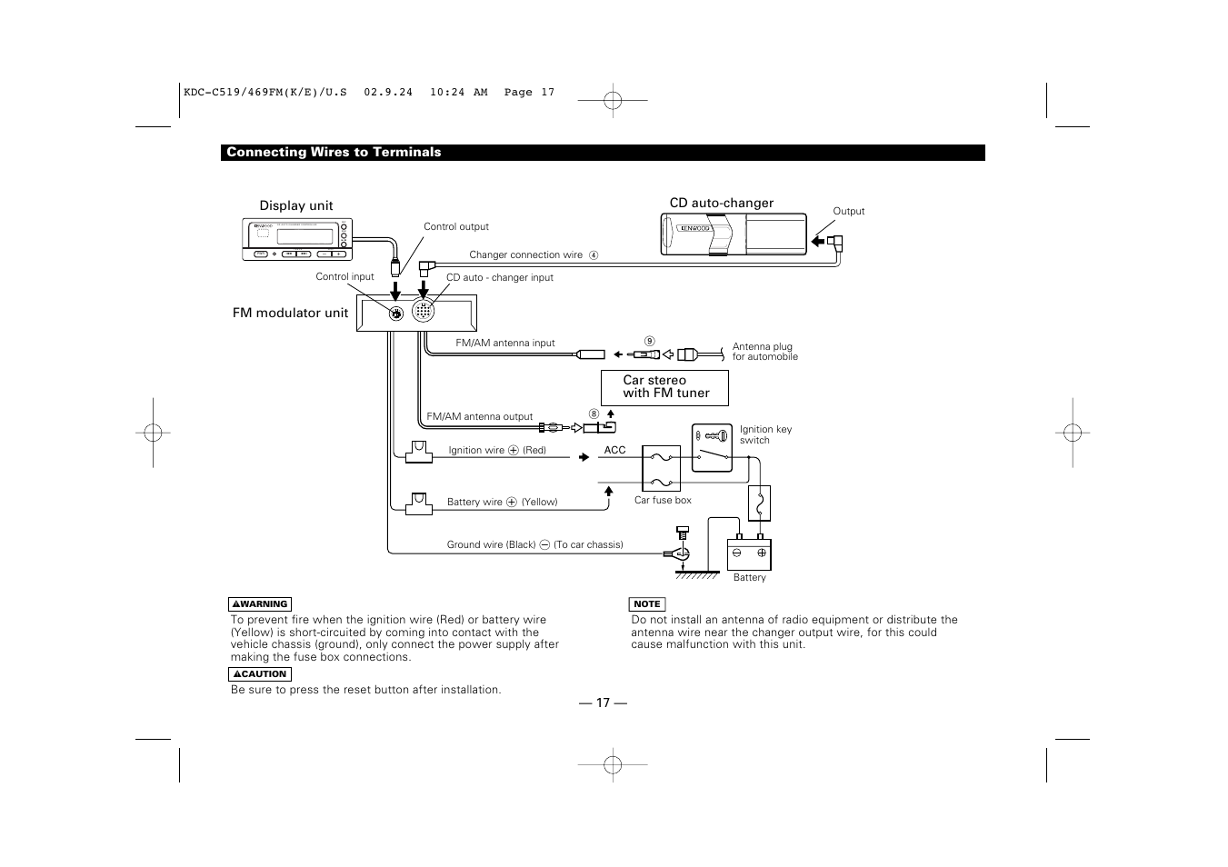 M . r d m | Kenwood KDC-C469FM User Manual | Page 17 / 80