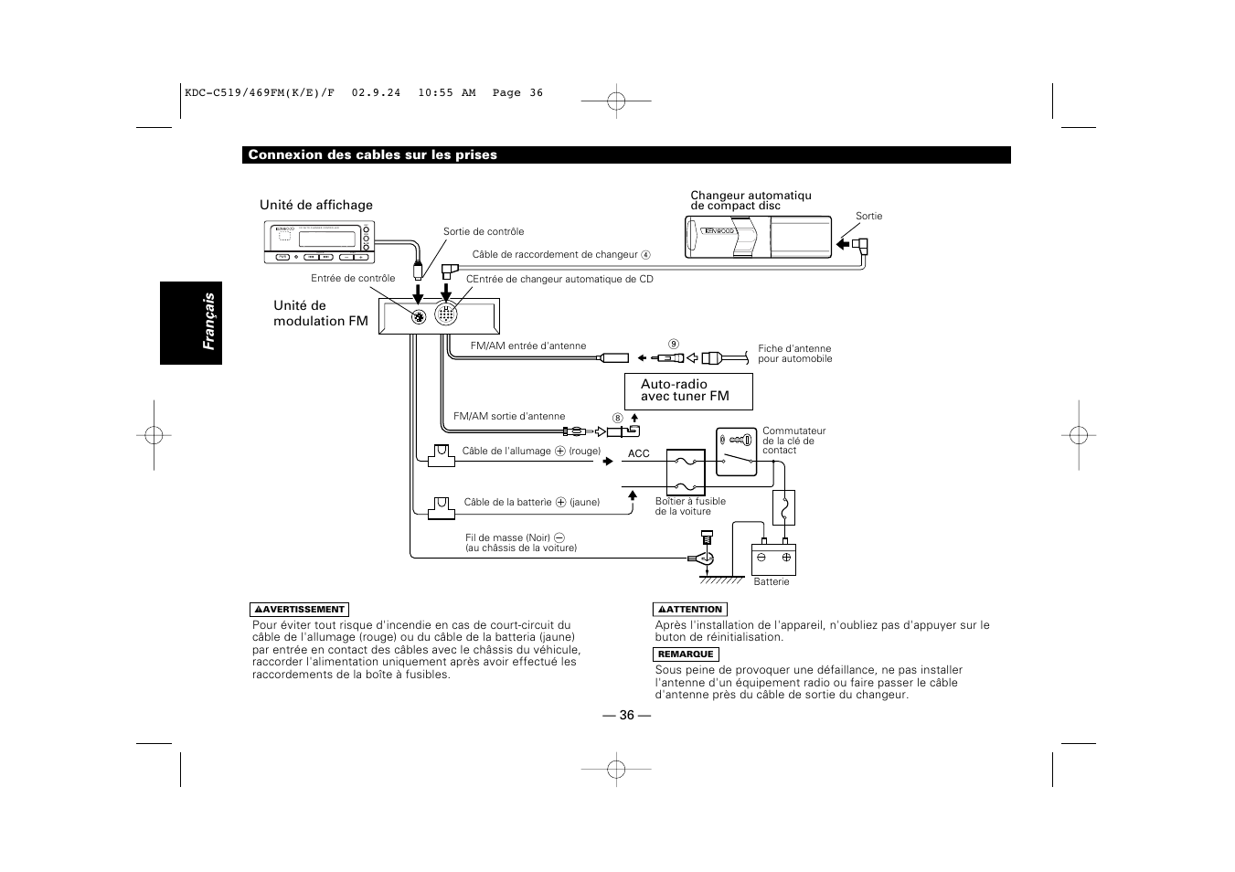 M . r d m | Kenwood KDC-C469FM User Manual | Page 36 / 80