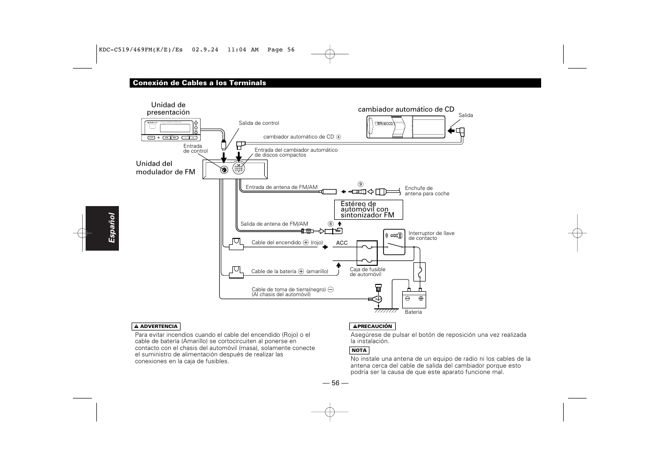 M . r d m | Kenwood KDC-C469FM User Manual | Page 56 / 80