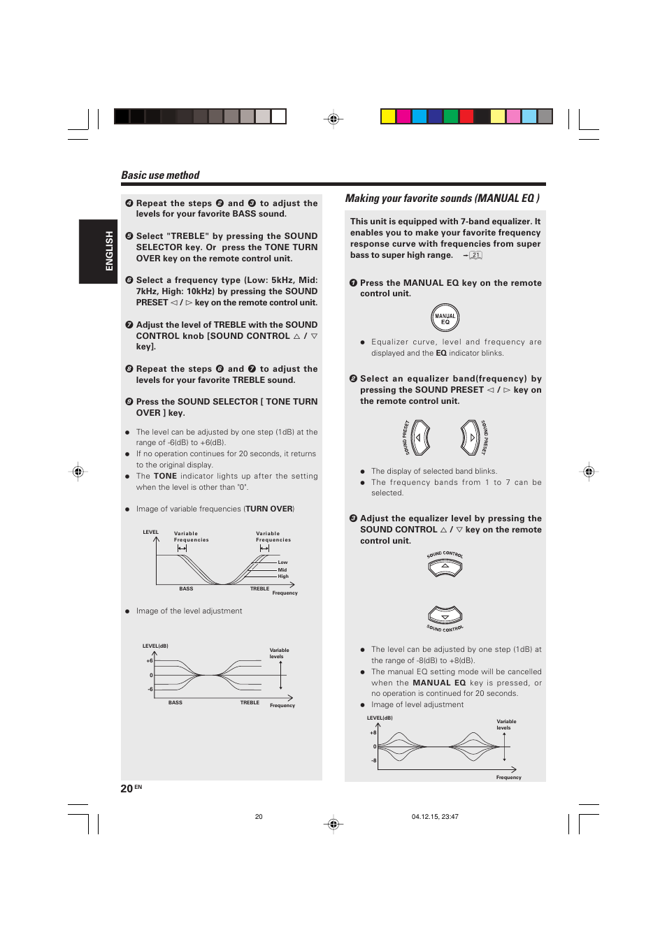 Kenwood R-K701 User Manual | Page 20 / 48