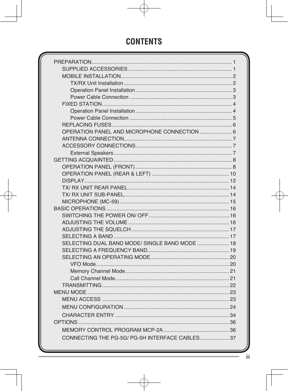 Kenwood TM-D710A User Manual | Page 5 / 51