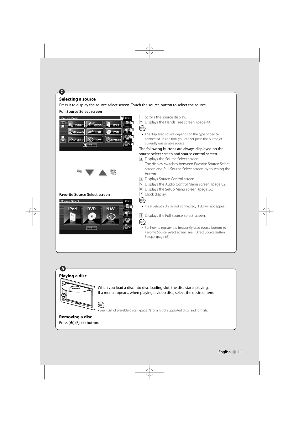 Kenwood DNX5120 User Manual | Page 11 / 100