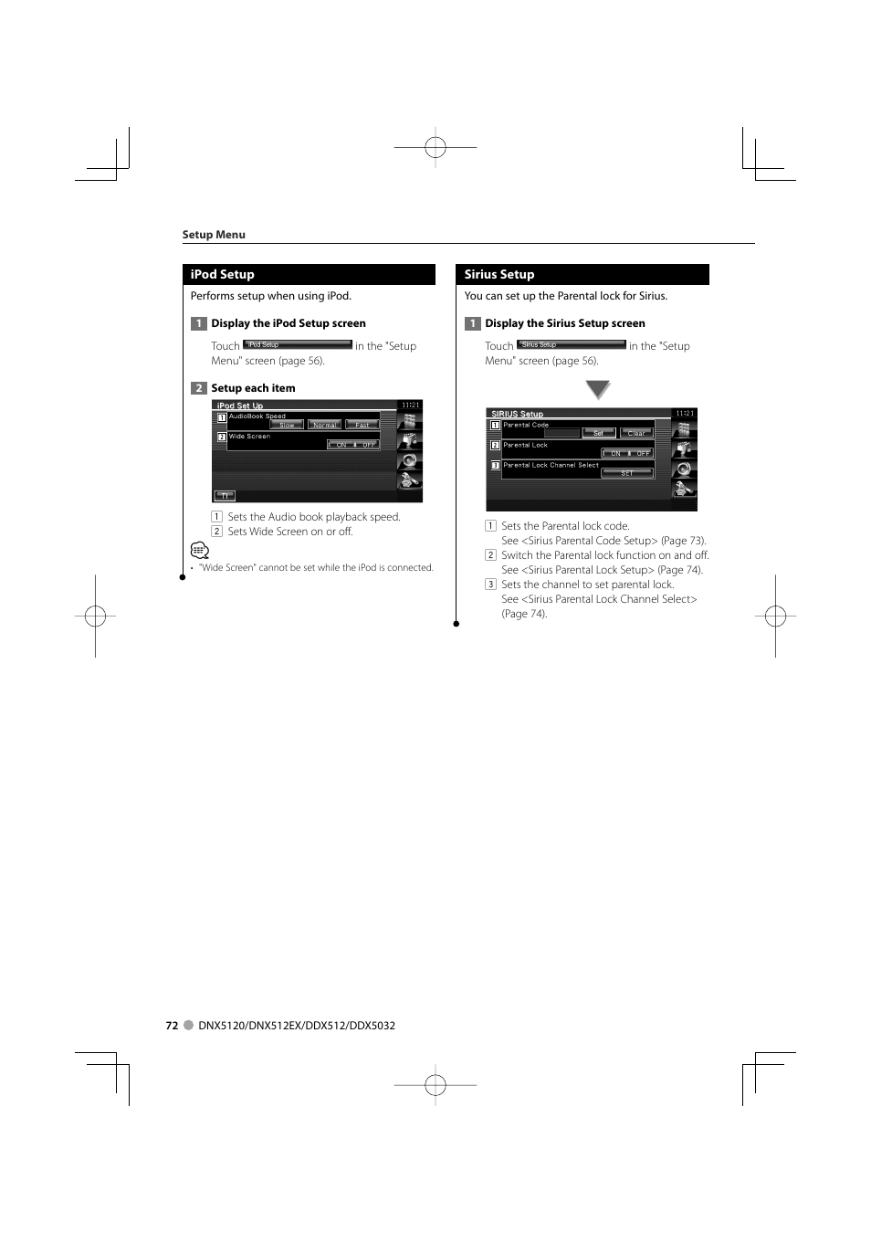 Kenwood DNX5120 User Manual | Page 72 / 100