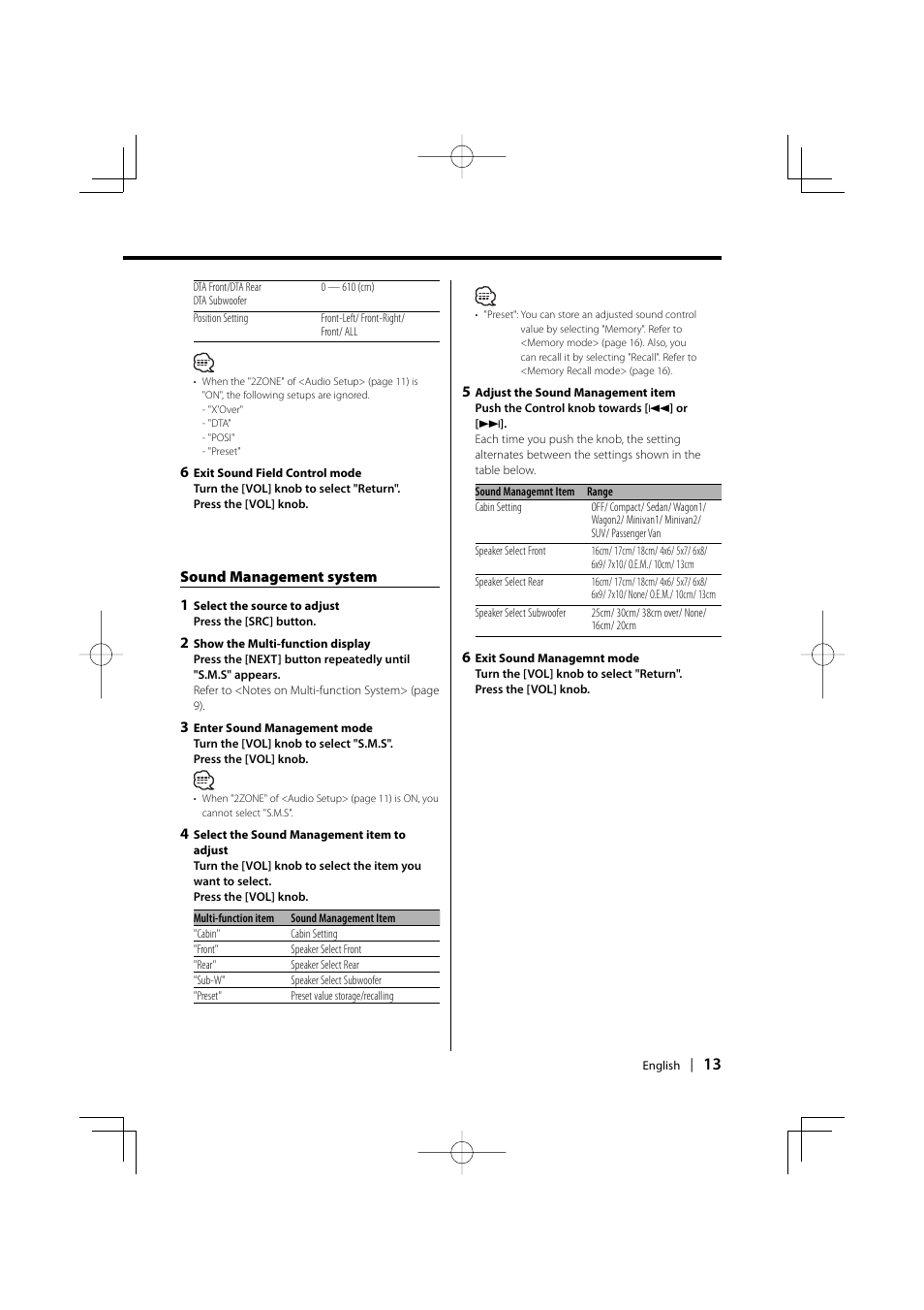 Kenwood KDC-PSW9531 User Manual | Page 13 / 64