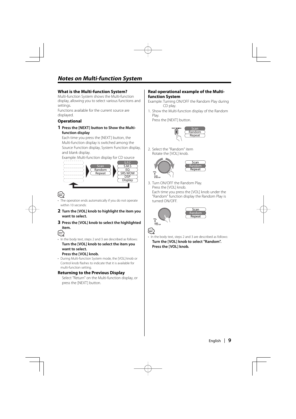 Kenwood KDC-PSW9531 User Manual | Page 9 / 64