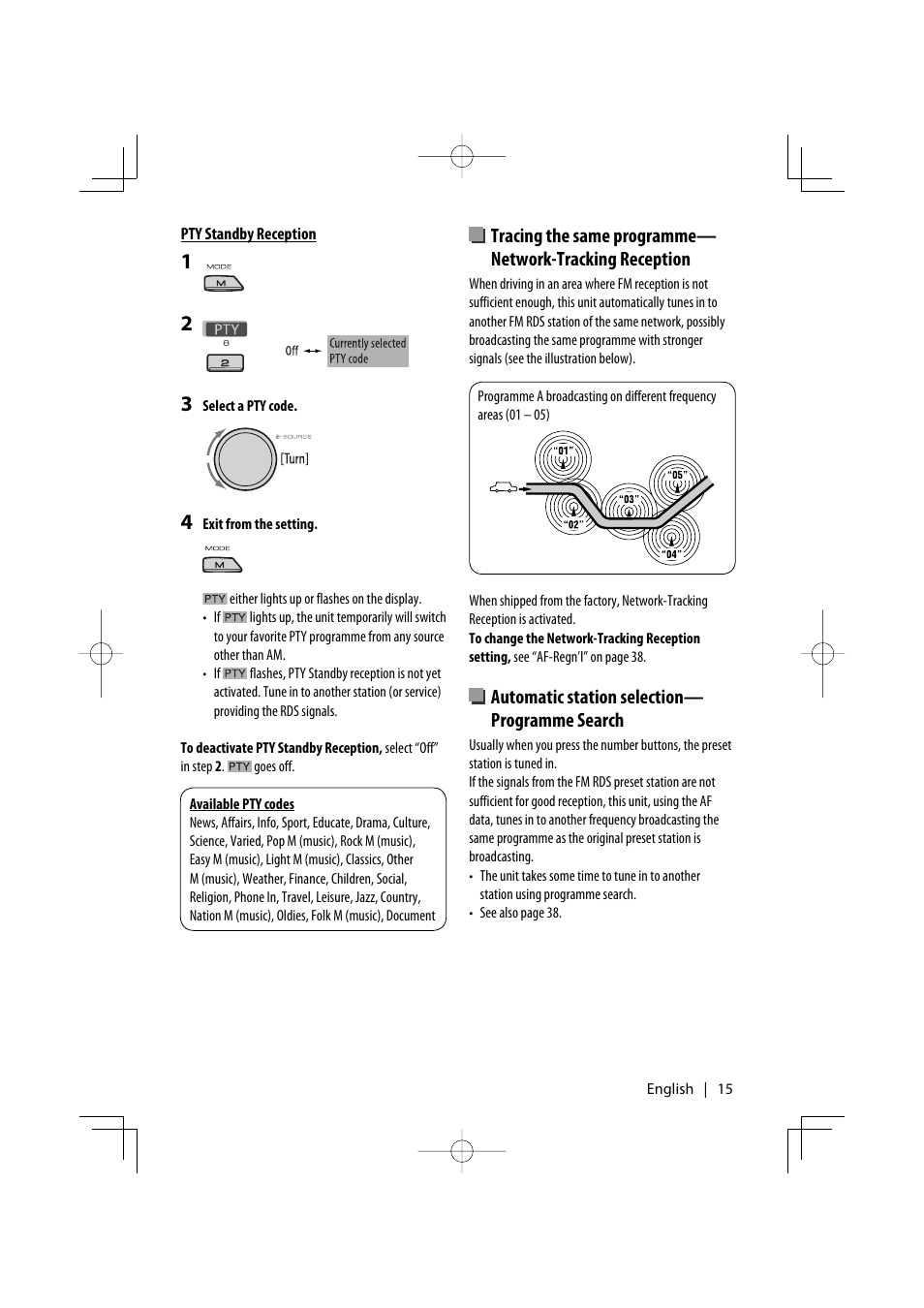 Kenwood KDV-5241U User Manual | Page 15 / 55
