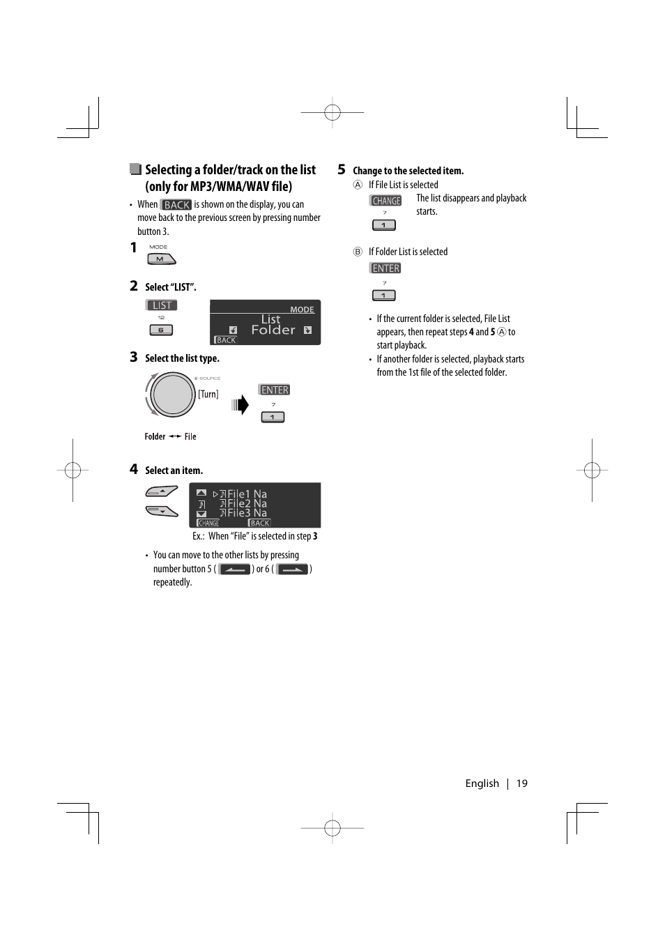 Kenwood KDV-5241U User Manual | Page 19 / 55
