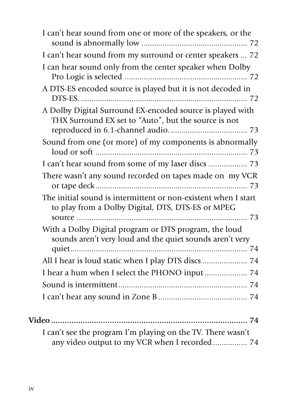 Kenwood Sovereign VR-5080 User Manual | Page 6 / 88