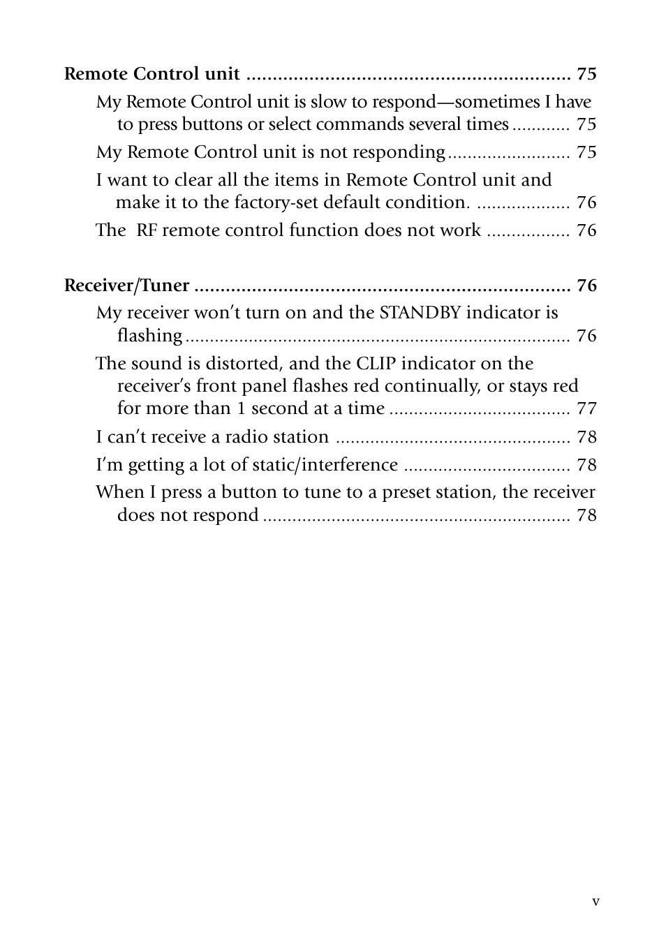 Kenwood Sovereign VR-5080 User Manual | Page 7 / 88