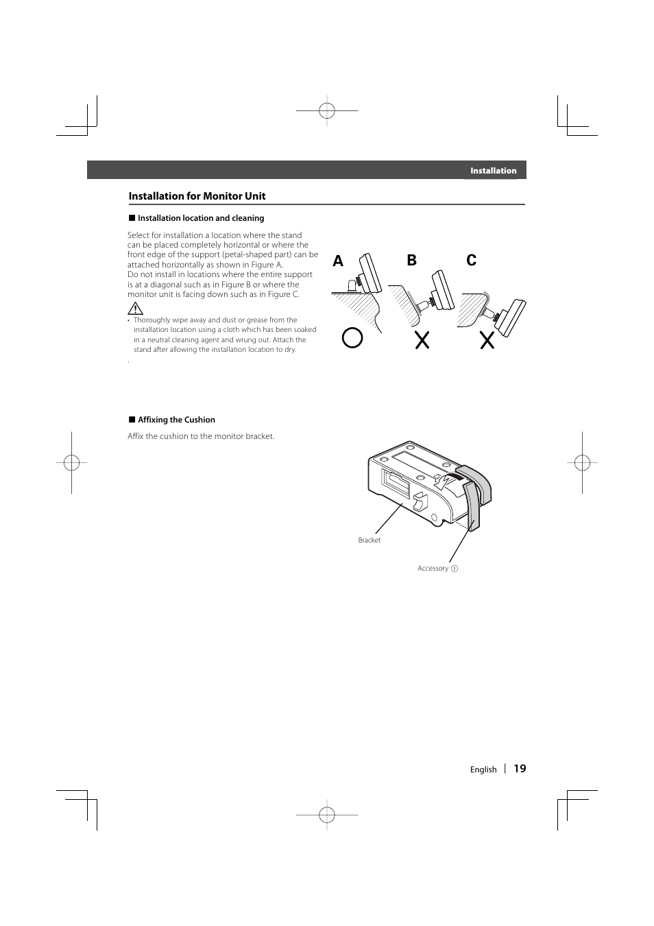 Ab c, Before use | Kenwood LZ-760R User Manual | Page 19 / 24