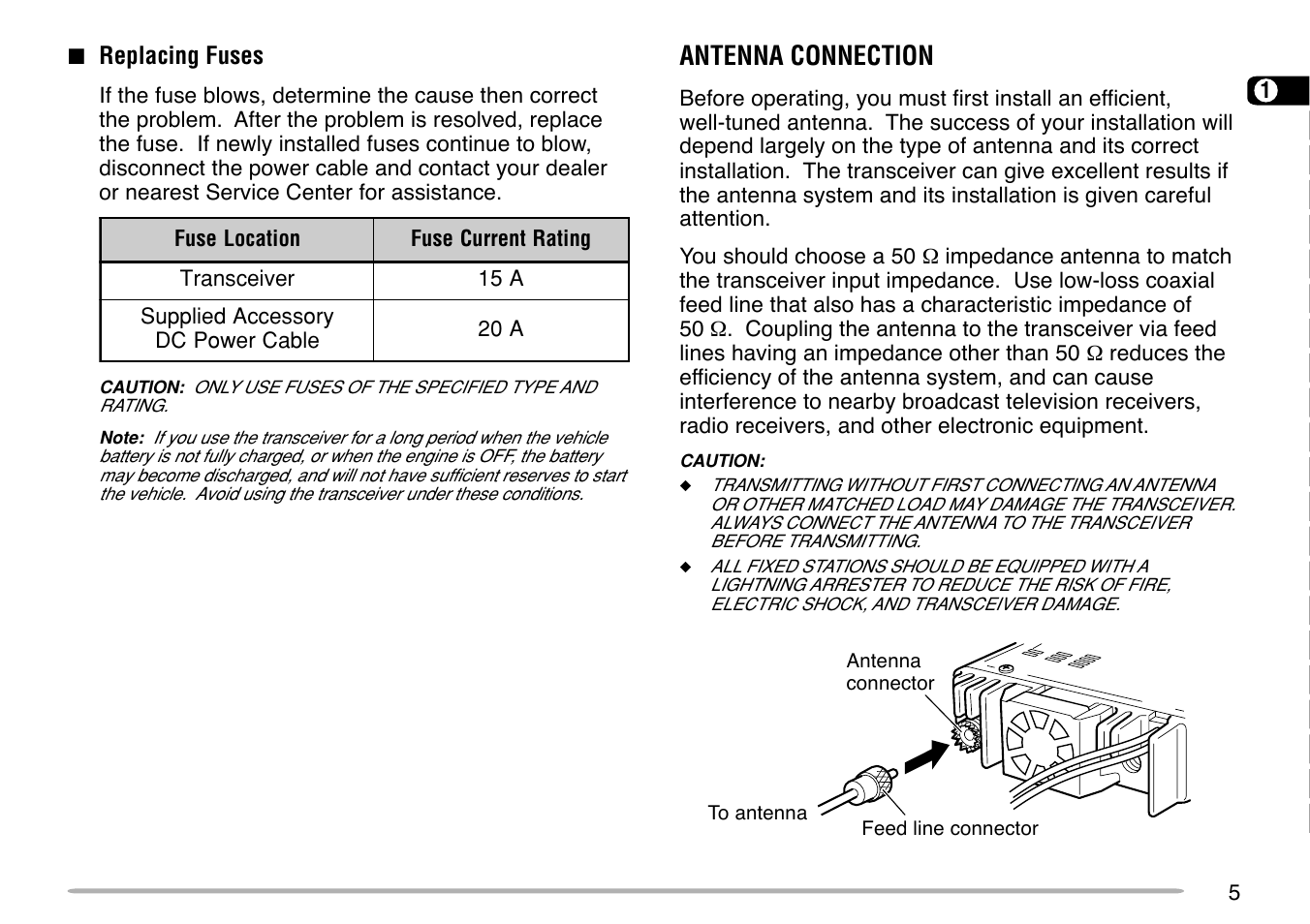 Kenwood TM-G707 User Manual | Page 11 / 84