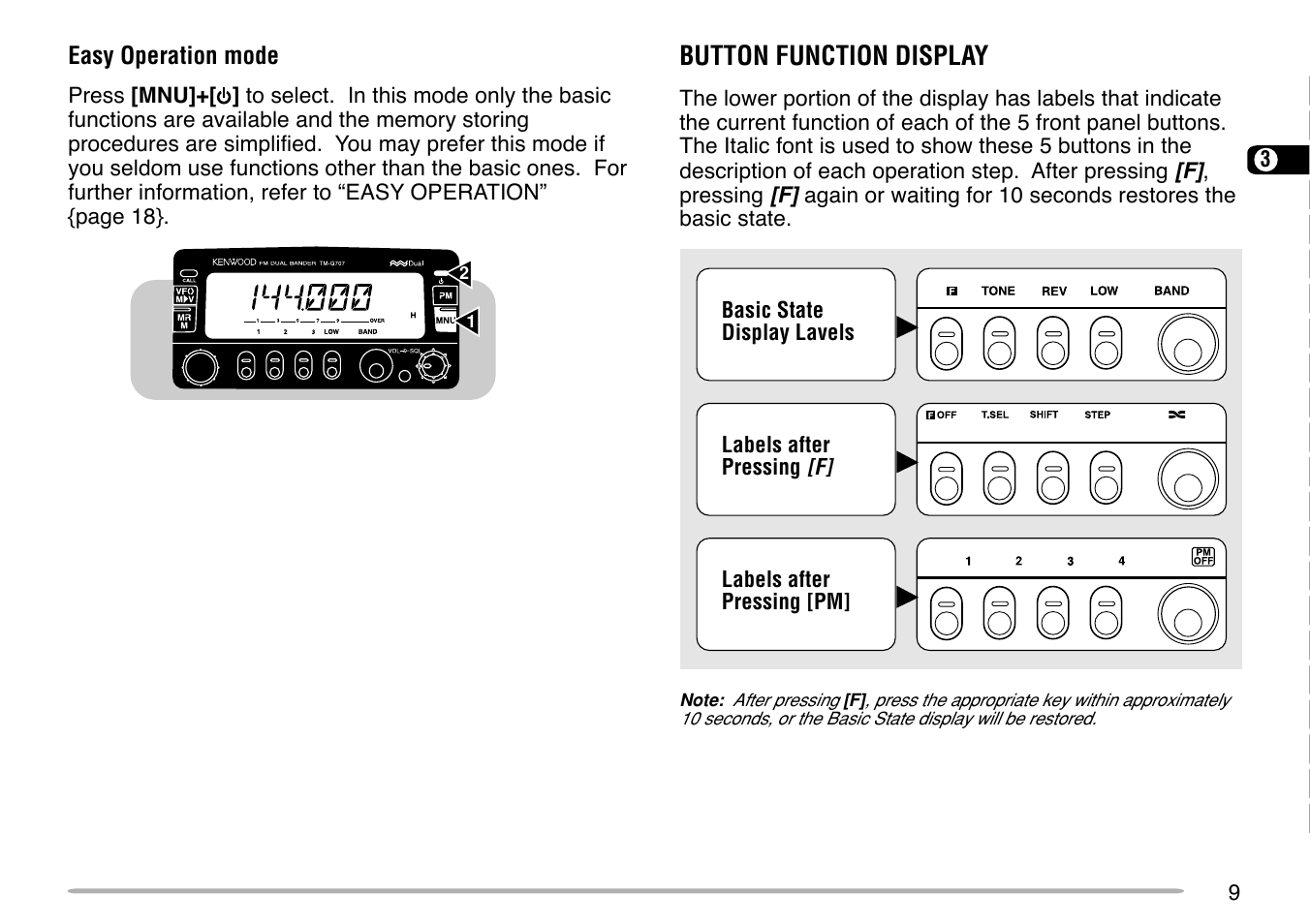 Kenwood TM-G707 User Manual | Page 15 / 84