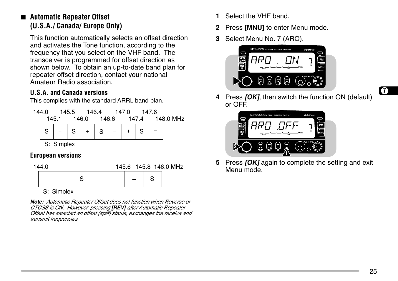 Kenwood TM-G707 User Manual | Page 31 / 84