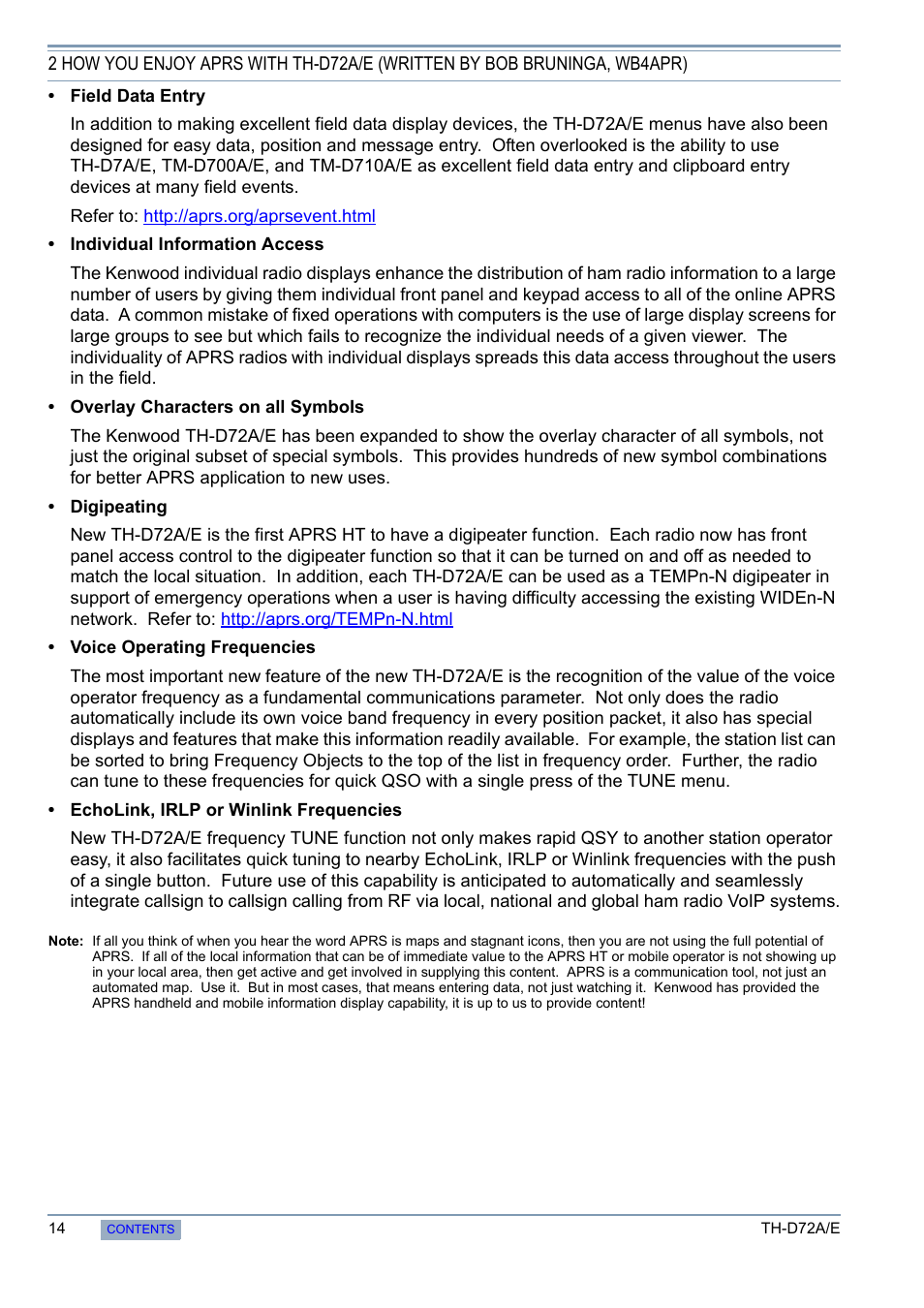 Kenwood TH-D72A/E User Manual | Page 22 / 92