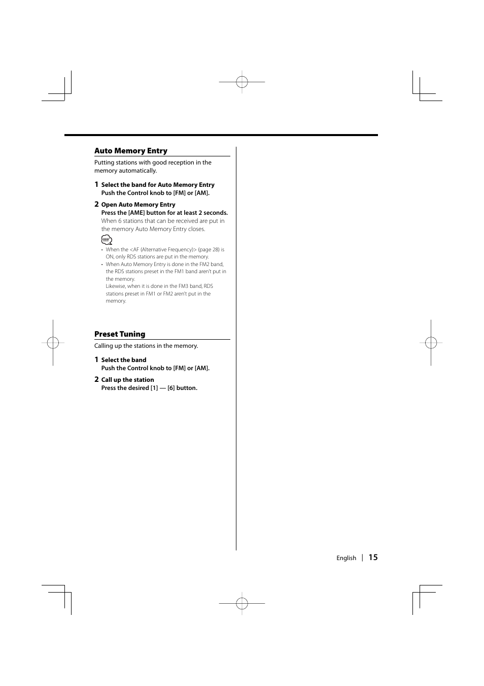 Kenwood CD-RECEIVER KDC-W6031 User Manual | Page 15 / 40