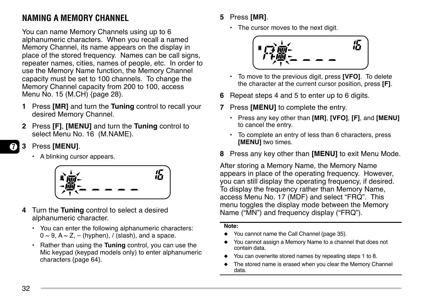 Kenwood TM-271 User Manual | Page 38 / 80