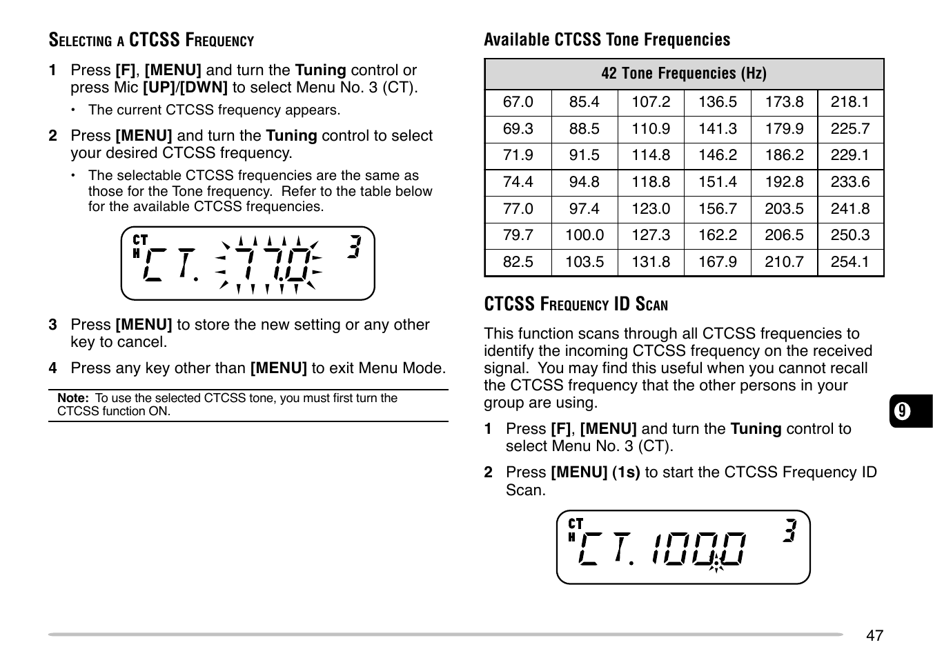 Kenwood TM-271 User Manual | Page 53 / 80