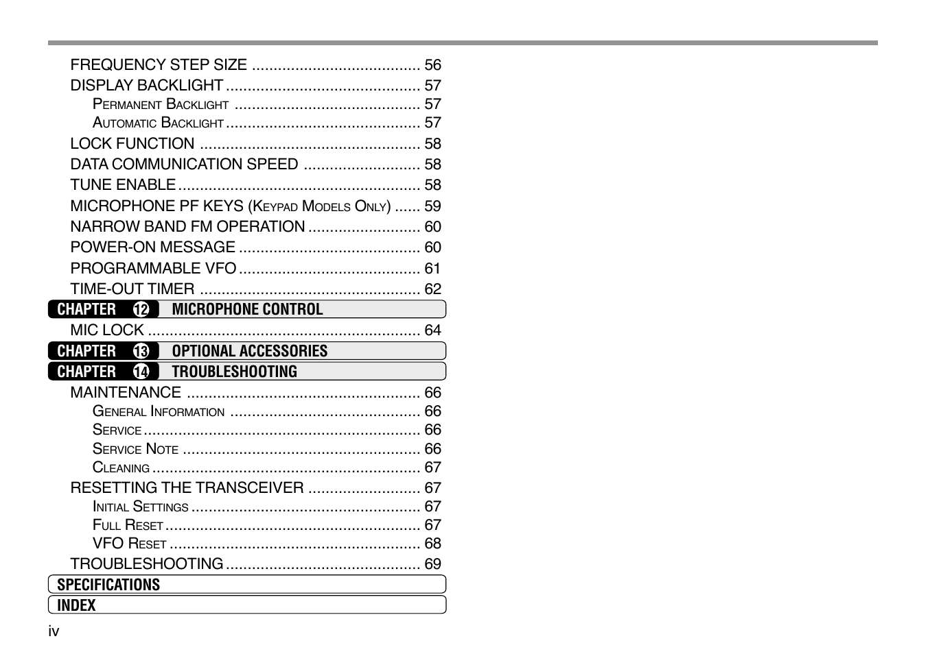 Kenwood TM-271 User Manual | Page 6 / 80