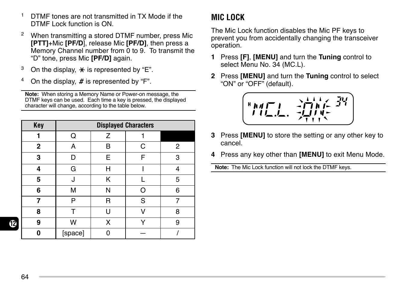 Kenwood TM-271 User Manual | Page 70 / 80