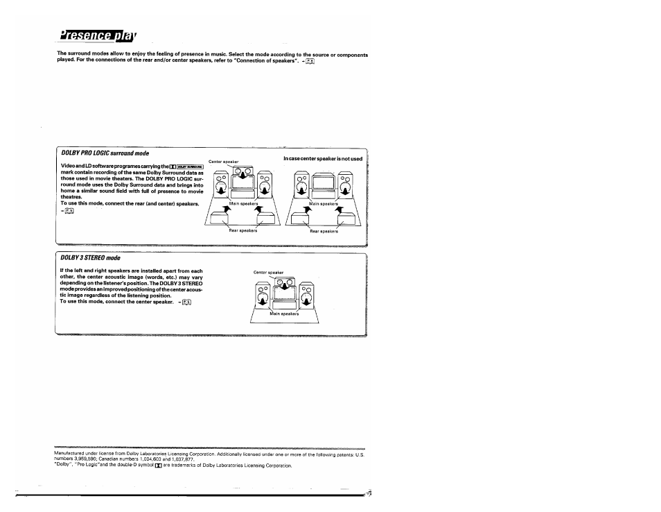 Kenwood KR-V5560 User Manual | Page 19 / 24