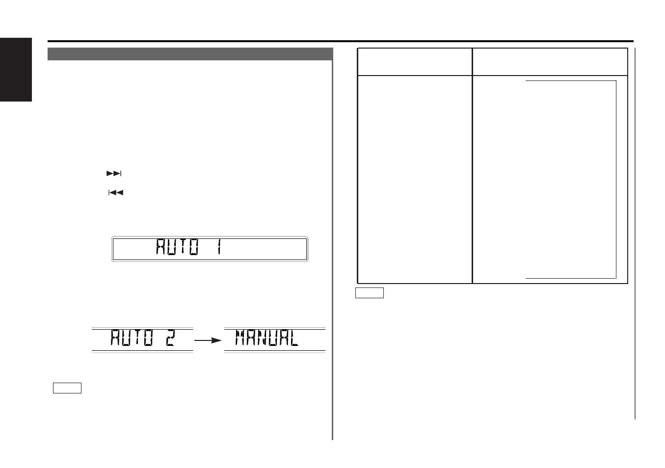 Menu system, Basic operations, English | Kenwood CD RECEIVER KDC-4060RA User Manual | Page 10 / 28