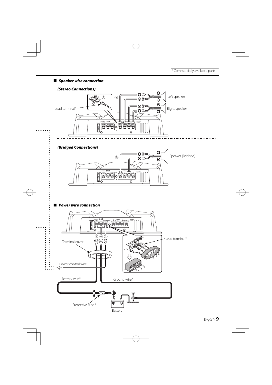 Kenwood KAC-6203 User Manual | Page 9 / 13