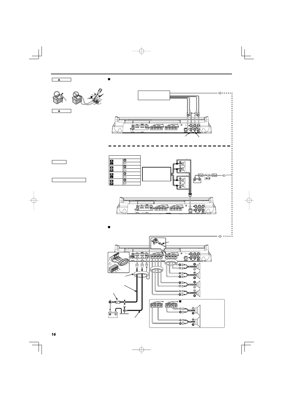 Kenwood KAC-8403 User Manual | Page 16 / 20