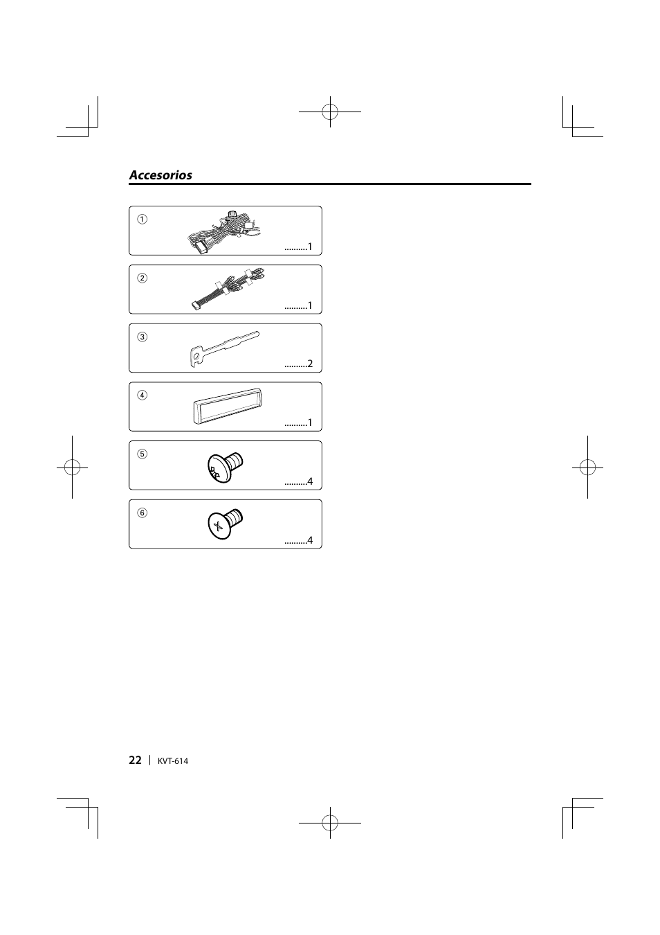 Kenwood KVT-614 User Manual | Page 22 / 32