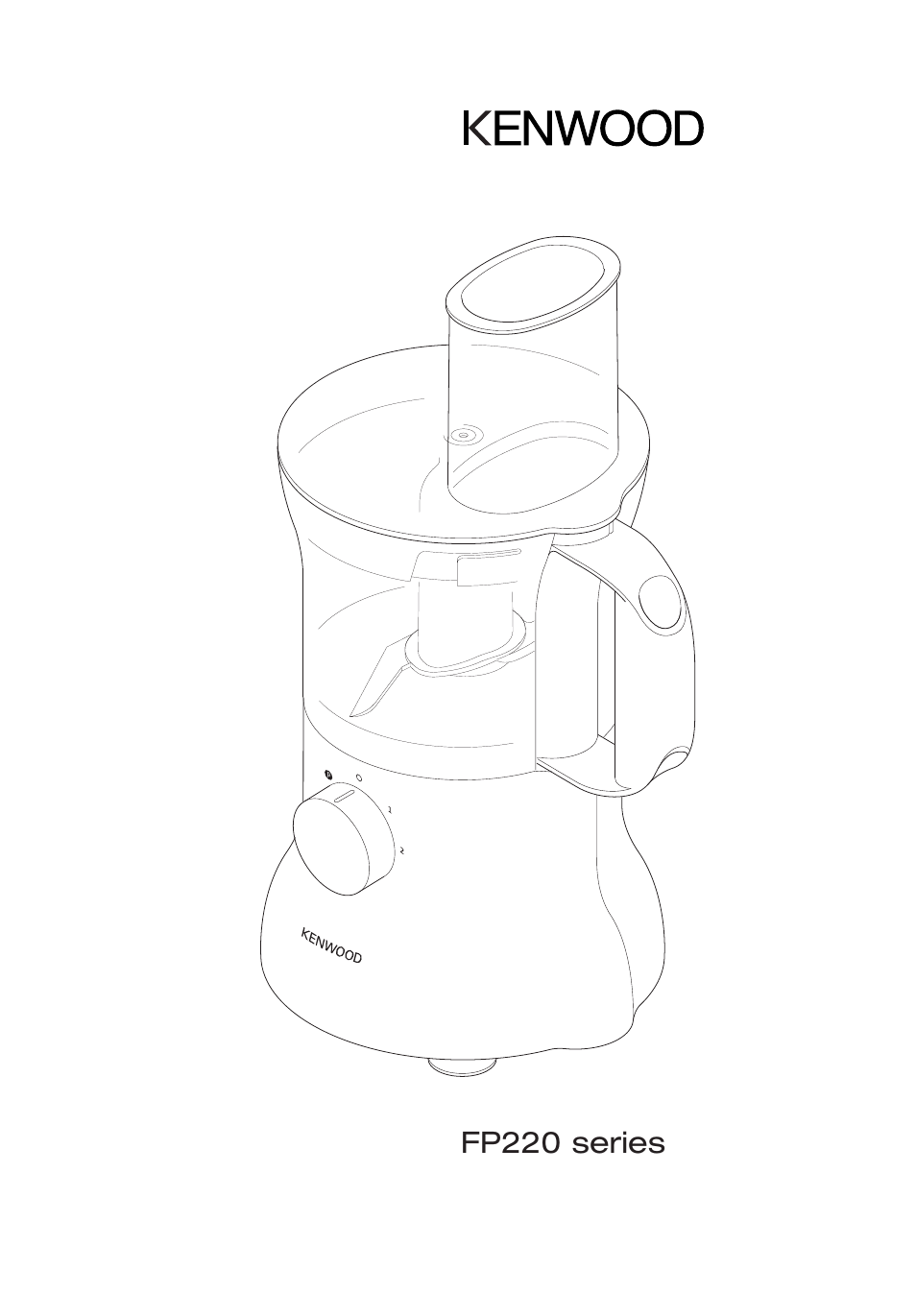 Kenwood FP220 User Manual | 8 pages