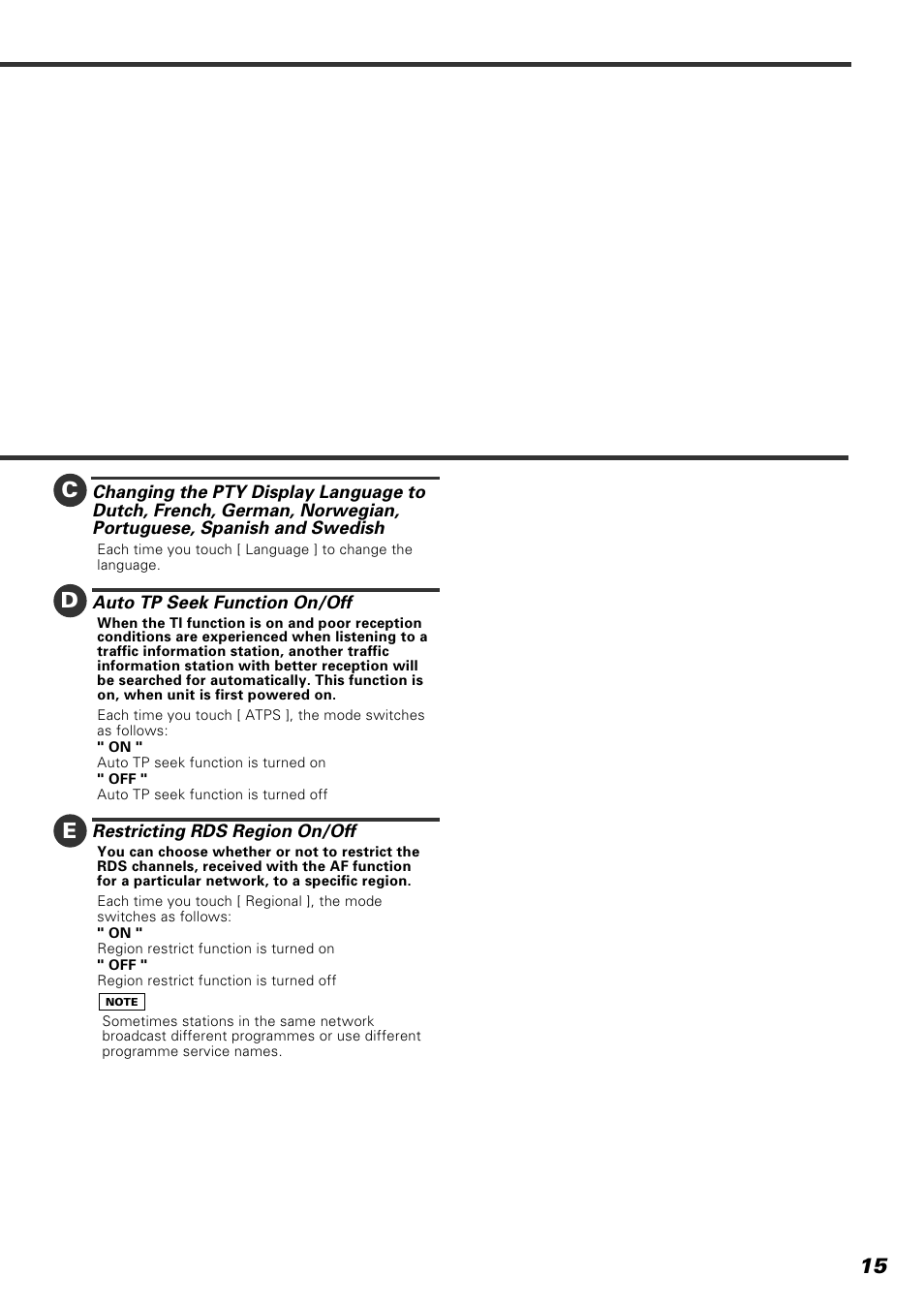 15 c | Kenwood KVT-920DVD User Manual | Page 15 / 68