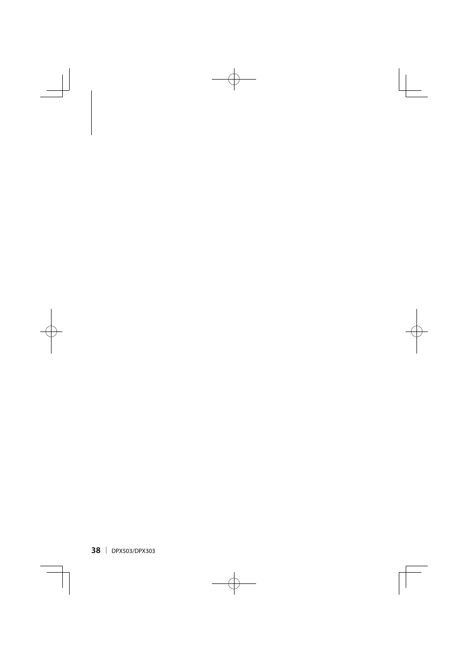 Kenwood DPX503 User Manual | Page 38 / 112