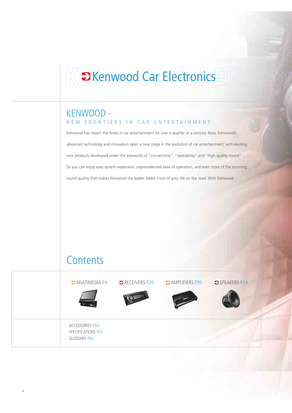 Kenwood Car Entertainment System User Manual | Page 2 / 19