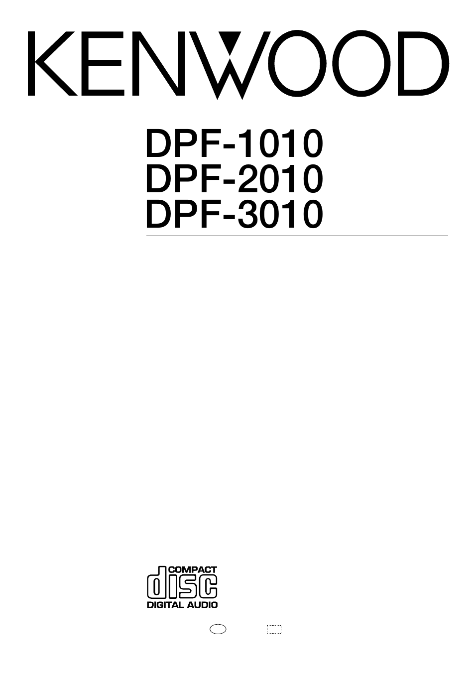 Kenwood DPF-2010 User Manual | 24 pages