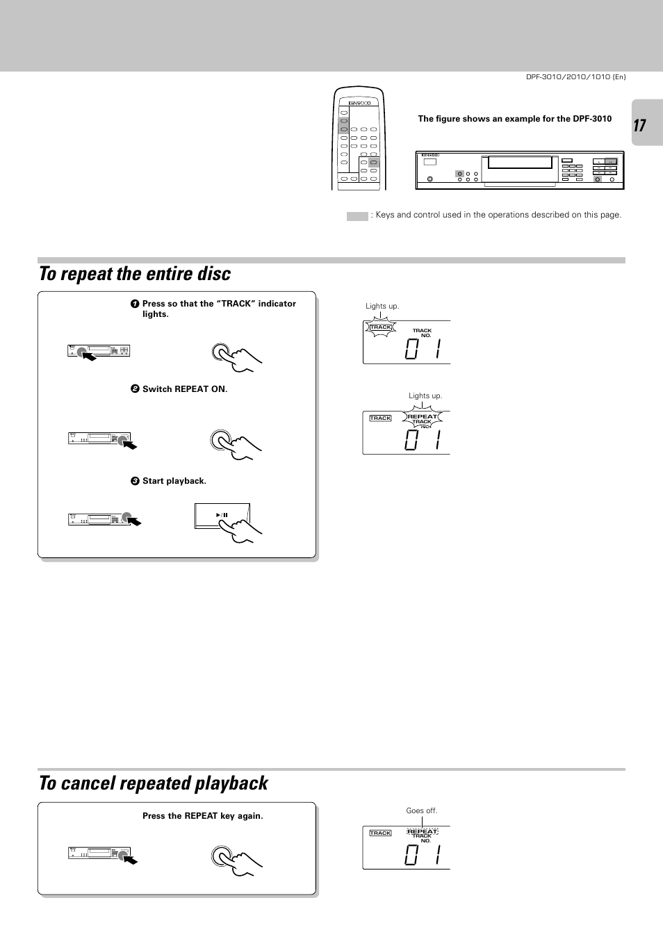 Kenwood DPF-2010 User Manual | Page 17 / 24