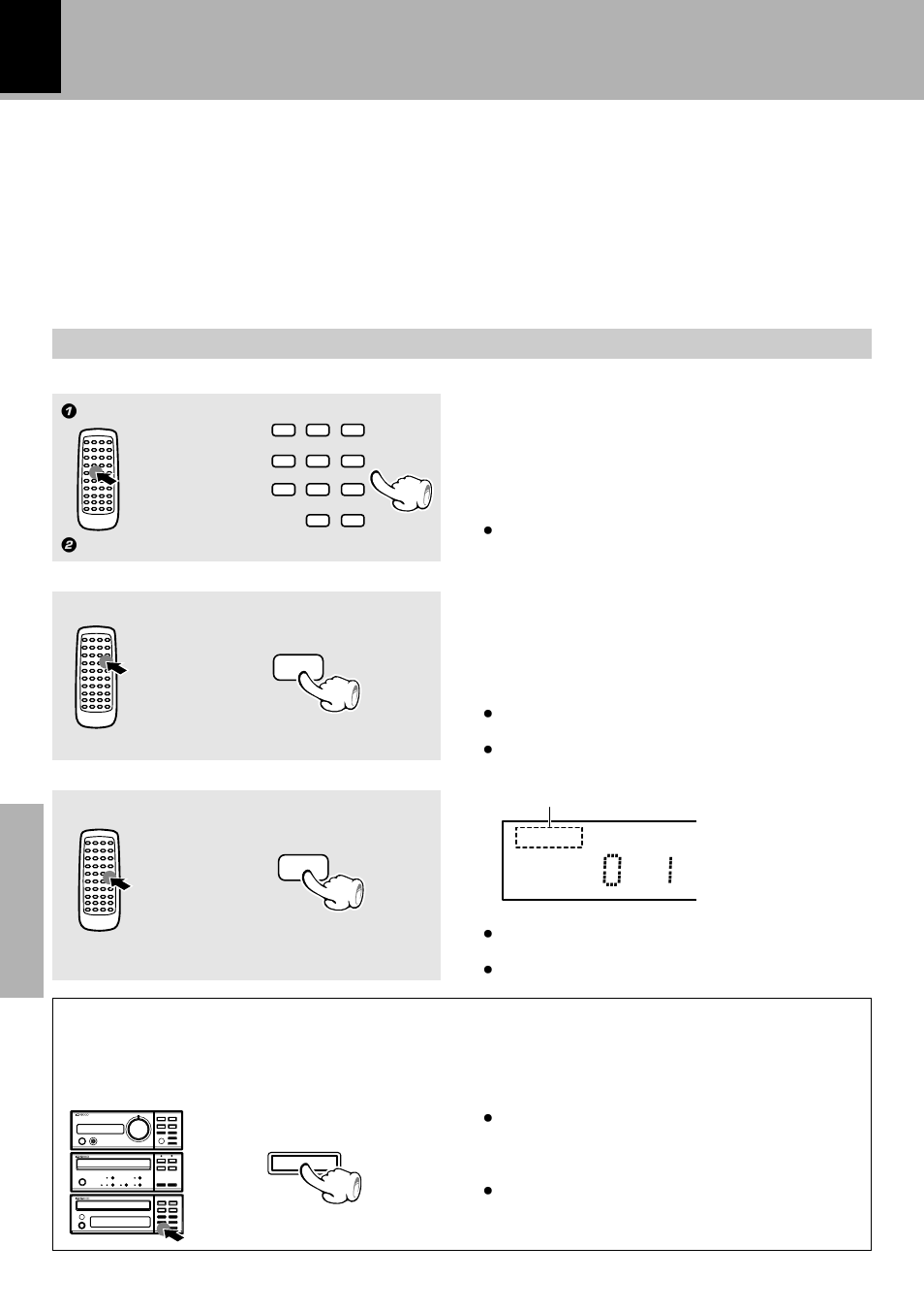 Space | Kenwood FM/AM Reciever R-SE7 User Manual | Page 32 / 56