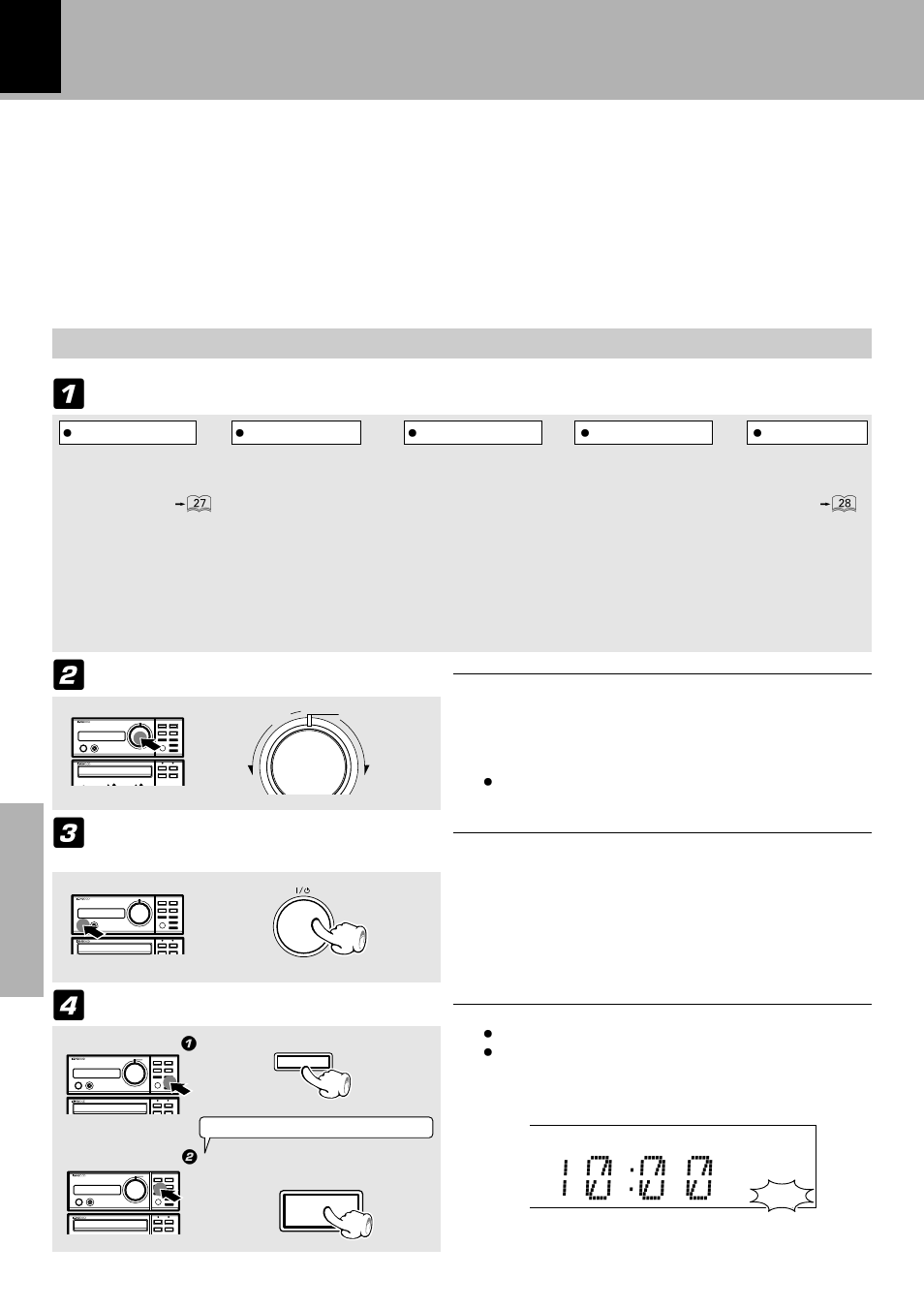 Timer programming | Kenwood FM/AM Reciever R-SE7 User Manual | Page 46 / 56